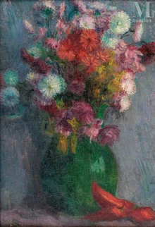 Bouquet de fleurs dans un vase