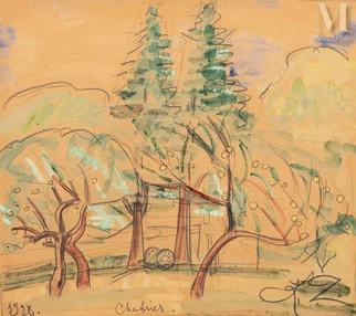 Le jardin à Chabrier