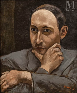 Portrait du poète Claude Sernet