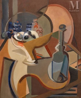 Youla CHAPOVAL (Kiev 1919 - Paris 1951) — Nature morte cubiste