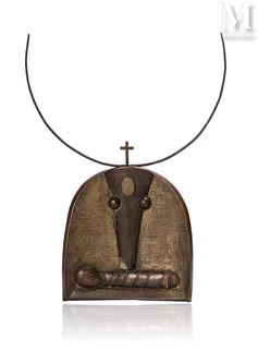 Totem au taureau et à l'enfant