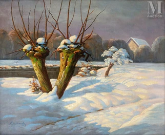 Paysage enneigé
