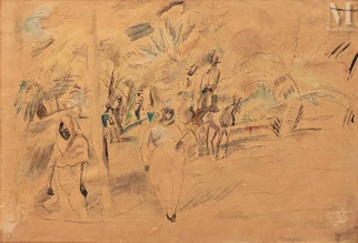 Scène de rue à New Orleans, circa 1915