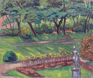 Vue d'un parc