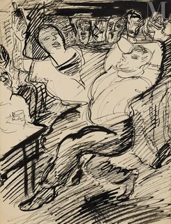 Scène de cabaret