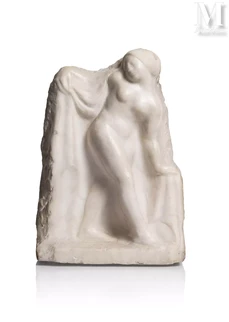 Baigneuse au drapé