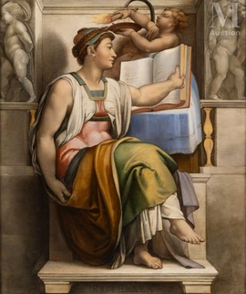 Sibylle d’Erythrée, d’après Michel-Ange