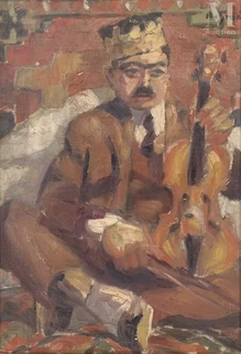 Le musicien de rue