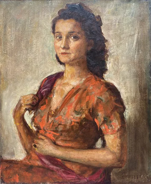 Portrait d'une jeune femme 
