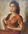 Portrait d'une jeune femme 