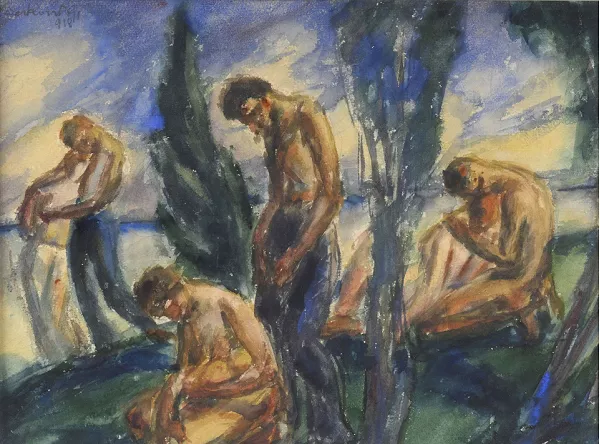 Scène d'Arcadie